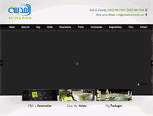 Tablet Screenshot of elmadinatravel.com